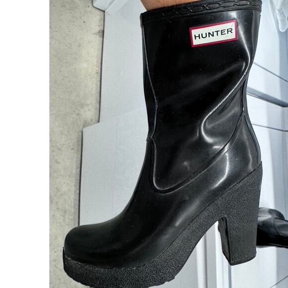 "HUNTER" RARE, VINTAGE, Boot, Sexy Farmgirl, Cowgirl, Rodeo, Rubber,Waterproof,8 - Picture 8 of 9